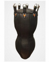 мешок кожаный hercules фигурный силуэт двойной 5322