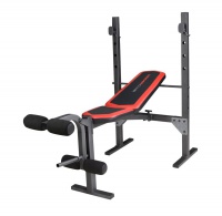 силовая скамья weider 190 tc со стойкой