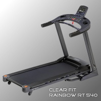 беговая дорожка clear fit rainbow rt 540