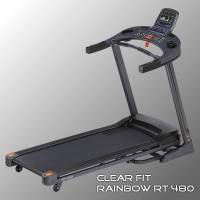 беговая дорожка clear fit rainbow rt 480