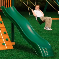 горка jungle gym extreme wave slide green 3,00m