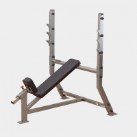 скамья для жима body solid proclub sib359g наклонная, профессиональная