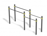 брусья параллельные, разноуровневые iron king wo.03