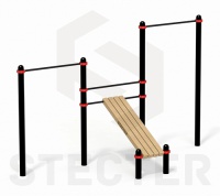 турники  с лавочкой для пресса  (paw-20)