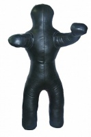 манекен для борьбы двуногий спортивные технологии 35кг, 1,3м (нат.кожа)